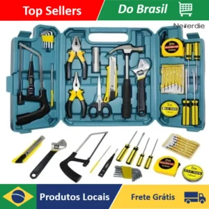 Kit Jogo De Ferramentas 27 Peças Com Maleta Chaves Allen Alicate Martelo Completos - Neverdie Store - AliExpress 1420